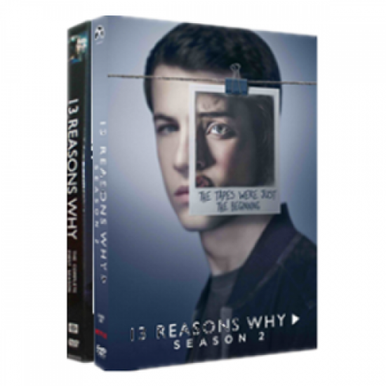 13 Reasons Why Seasons 1-2 DVD Boxset ✔✔✔ Limit Offer